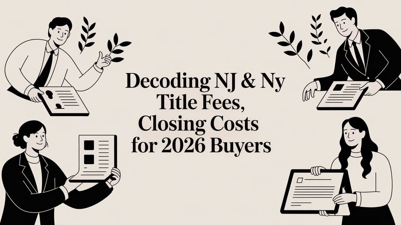 Decoding NJ & NY Title Fees Closing Costs for 2026 Buyers