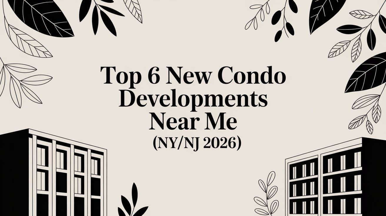 Top 6 New Condo Developments Near Me (NY/NJ 2026)